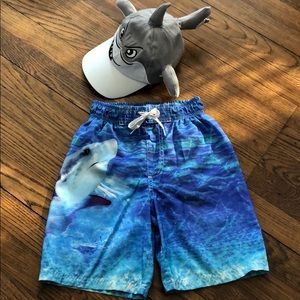 Kids Shark bathing suit size 5/6
